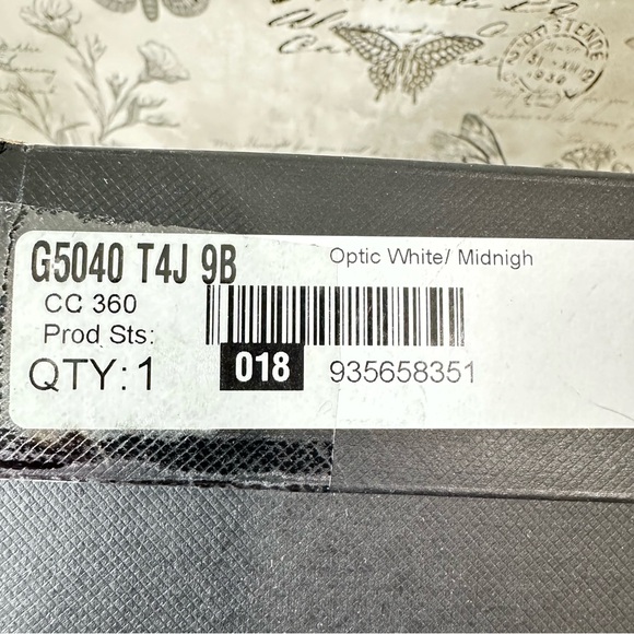 Coach Lowline Low Top Sneaker White with Blue Size 9 / 9.5 Style G5040 - Picture 12 of 15